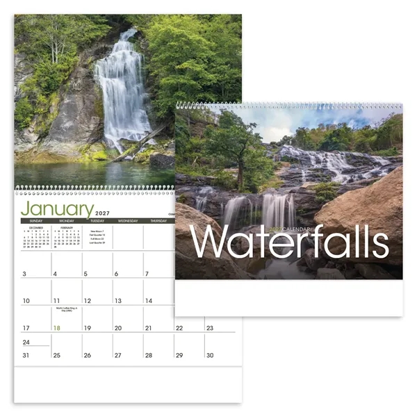 Triumph® Calendars Waterfalls Calendar