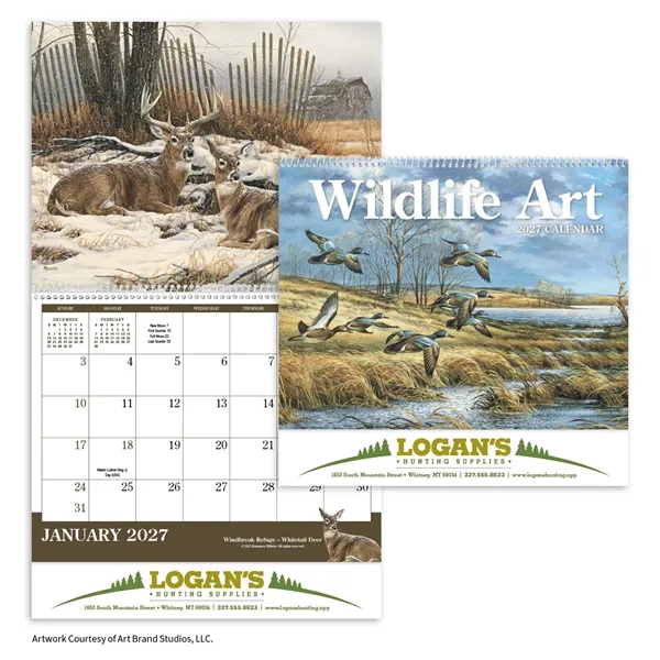 Triumph® Calendars Wildlife Art Calendar
