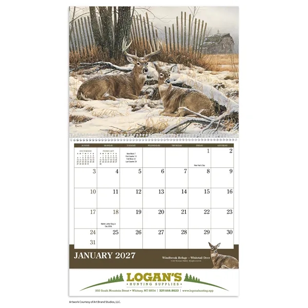 Triumph® Calendars Wildlife Art Calendar