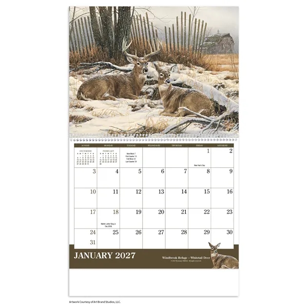 Triumph® Calendars Wildlife Art Calendar