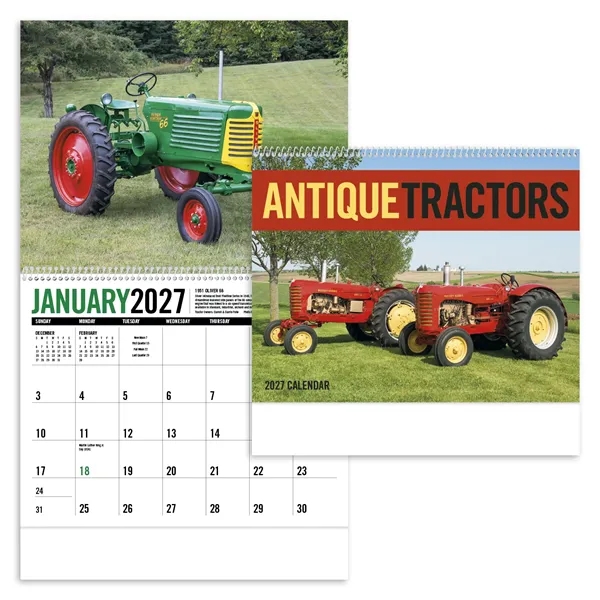 Triumph® Calendars Antique Tractors Calendar