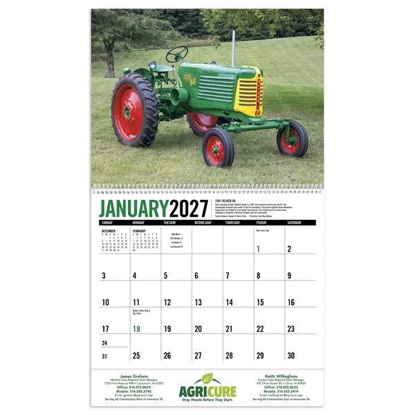 Triumph® Calendars Antique Tractors Calendar