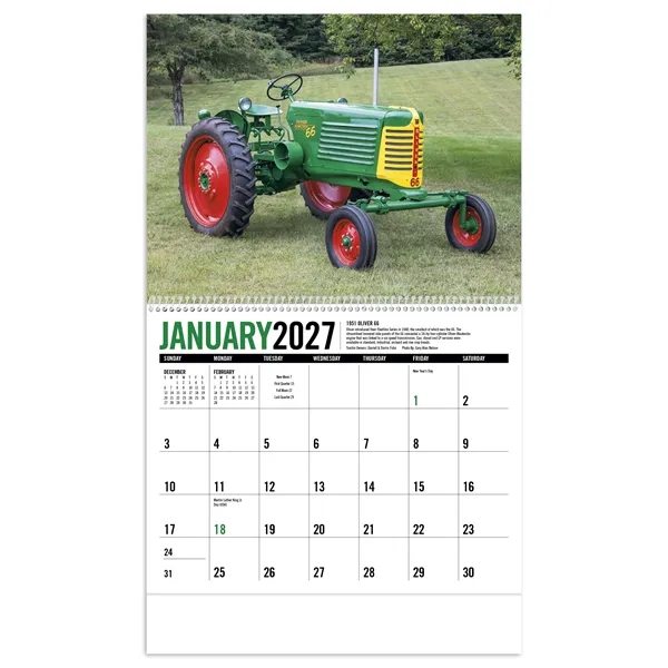 Triumph® Calendars Antique Tractors Calendar
