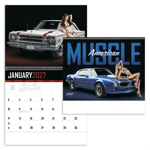 Triumph® Calendars American Muscle Calendar