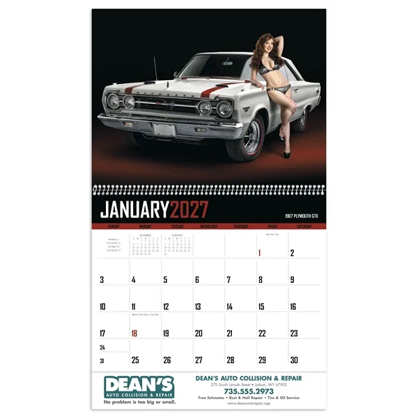 Triumph® Calendars American Muscle Calendar