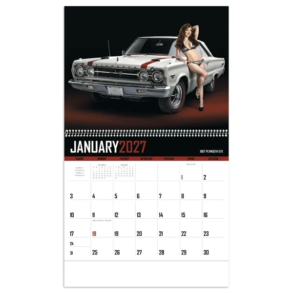 Triumph® Calendars American Muscle Calendar