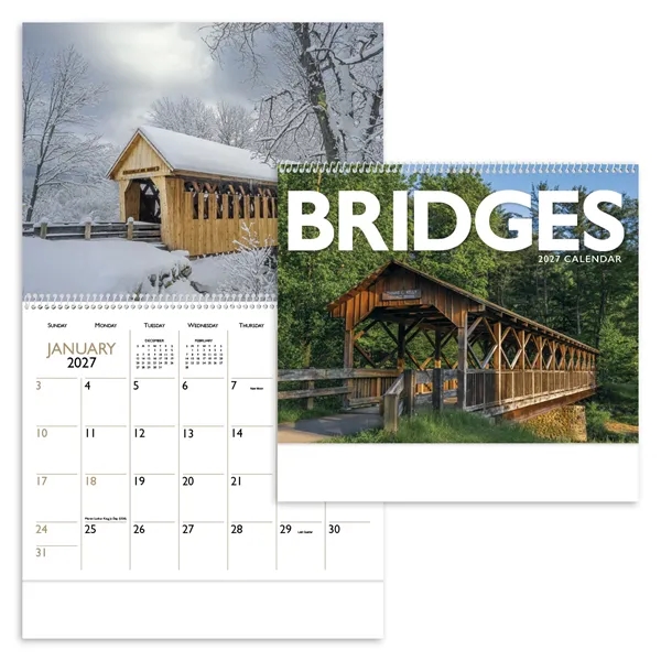 Triumph® Calendars Bridges Calendar