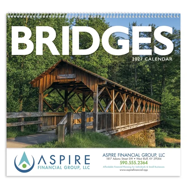 Triumph® Calendars Bridges Calendar