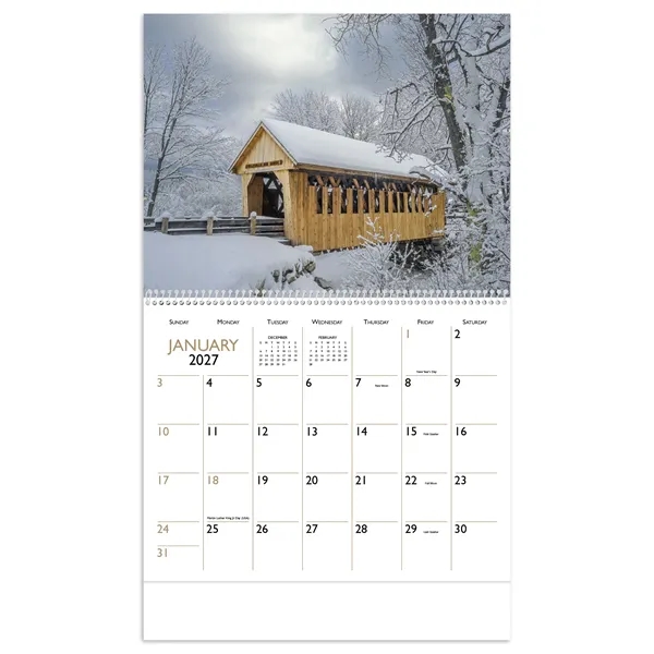 Triumph® Calendars Bridges Calendar