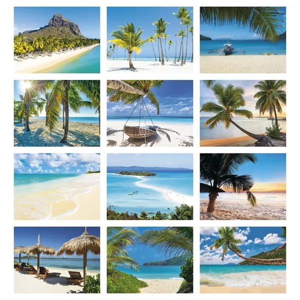 Triumph® Calendars Beaches Calendar