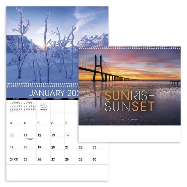 Triumph® Calendars Sunrise Sunset Calendar