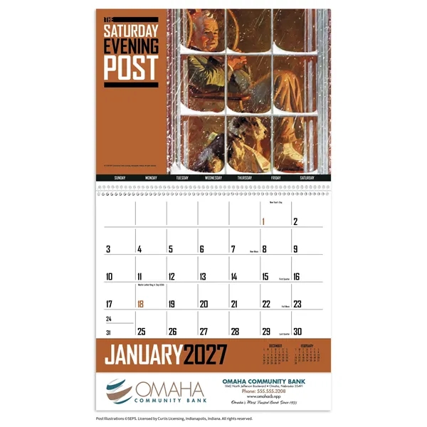 Triumph® Calendars The Saturday Evening Post
