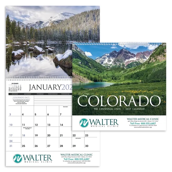 Custom Triumph® Calendars Colorado Calendar