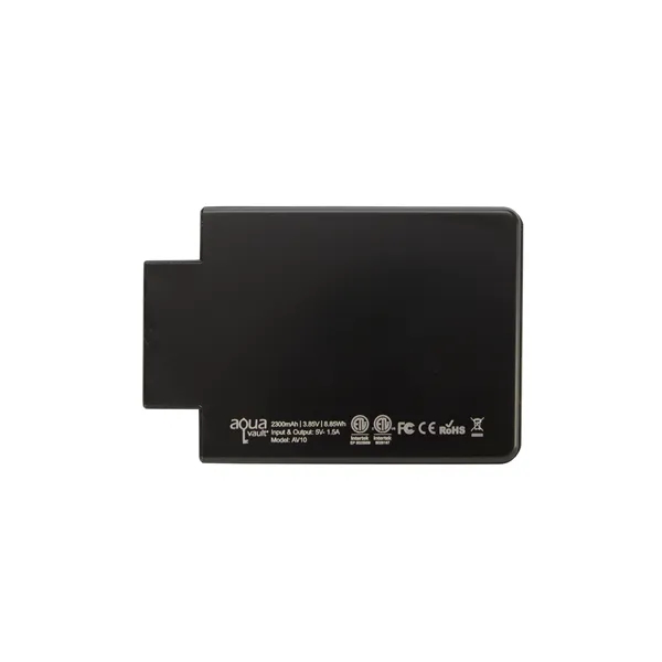 AquaVault® ChargeCard Power Bank 2,300 mAh