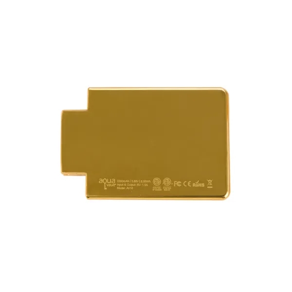 AquaVault® ChargeCard Power Bank 2,300 mAh