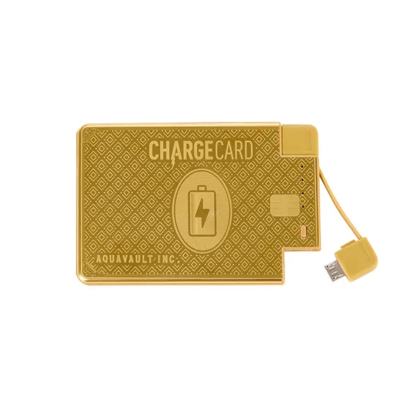 AquaVault® ChargeCard Power Bank 2,300 mAh