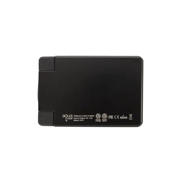 AquaVault® ChargeCard Power Bank 2,300 mAh