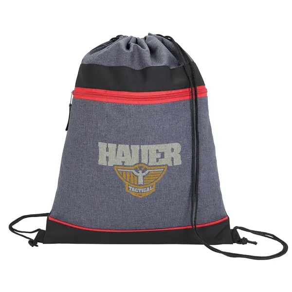 Good Value™ RPET Two-Tone Drawstring Backpack