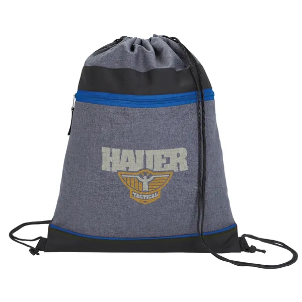 Good Value™ RPET Two-Tone Drawstring Backpack