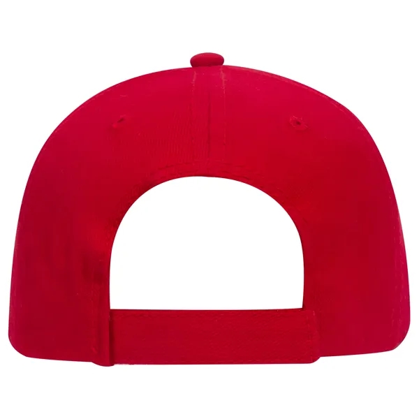 Custom Brushed Bull Denim 6 Panel Low Profile Baseball Cap
