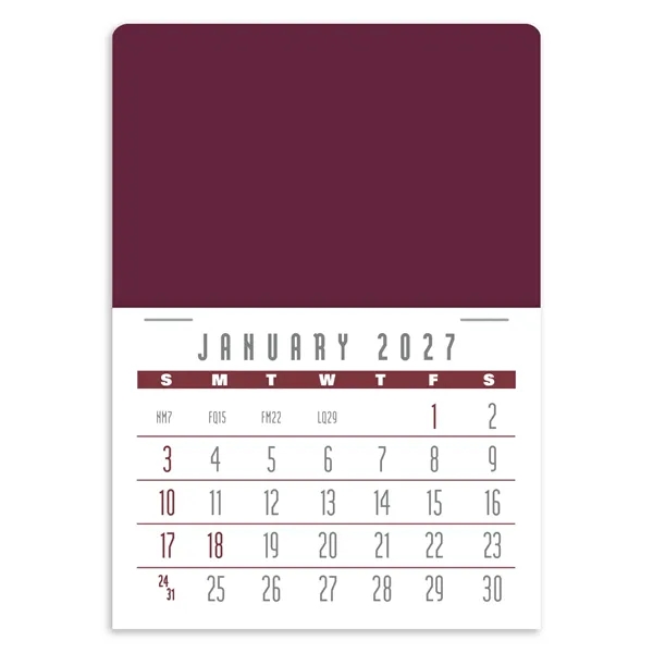 Triumph® Calendars Press-N-Stick Contemporary Calendar