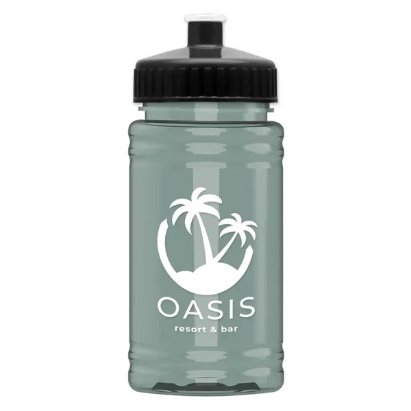 Garyline® Mini RPET Bottle with Push-Pull Lid - 16 oz.