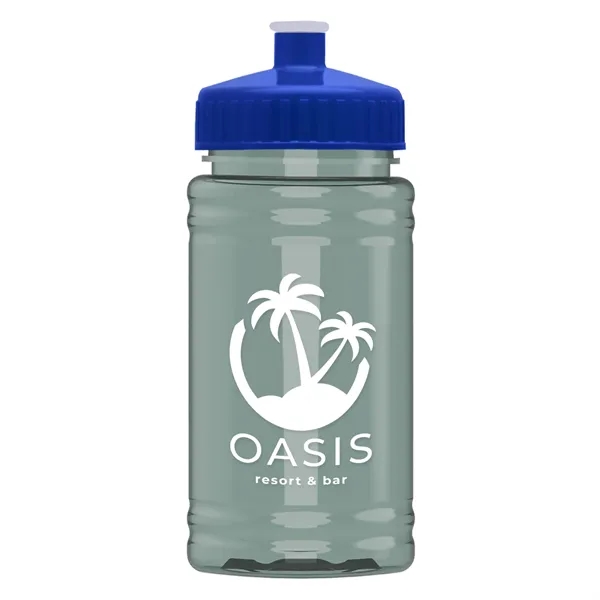 Garyline® Mini RPET Bottle with Push-Pull Lid - 16 oz.