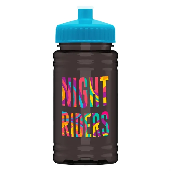 Garyline® Mini RPET Bottle with Push-Pull Lid - 16 oz.
