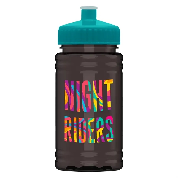 Garyline® Mini RPET Bottle with Push-Pull Lid - 16 oz.