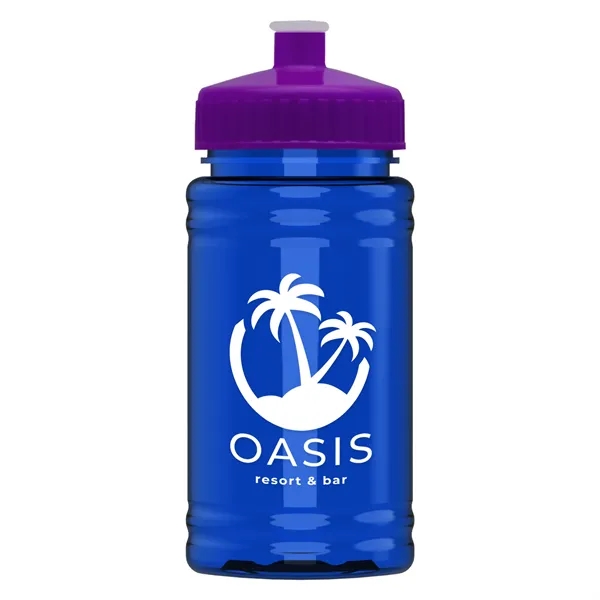Garyline® Mini RPET Bottle with Push-Pull Lid - 16 oz.