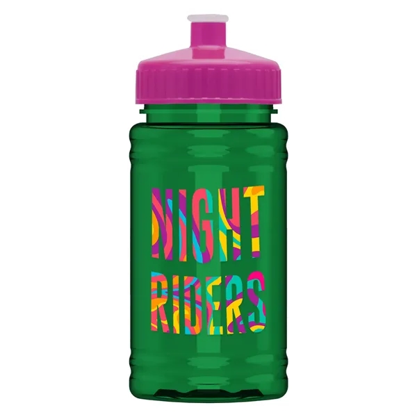 Garyline® Mini RPET Bottle with Push-Pull Lid - 16 oz.