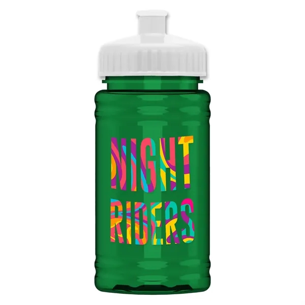 Garyline® Mini RPET Bottle with Push-Pull Lid - 16 oz.