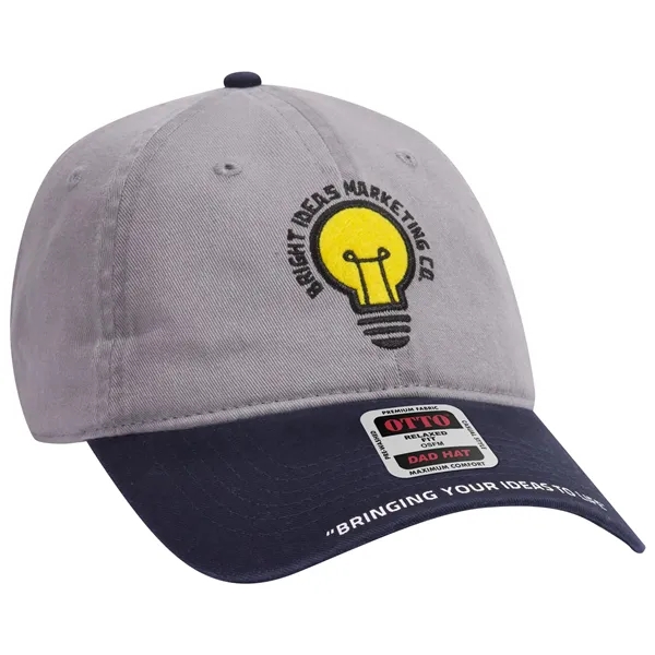 Garment Washed Cotton Twill 6 Panel Low Profile Dad Hat