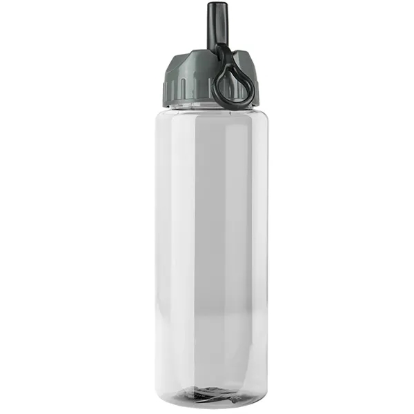 Garyline® Guzzler Bottle with Ring-Straw Lid - 32 oz.