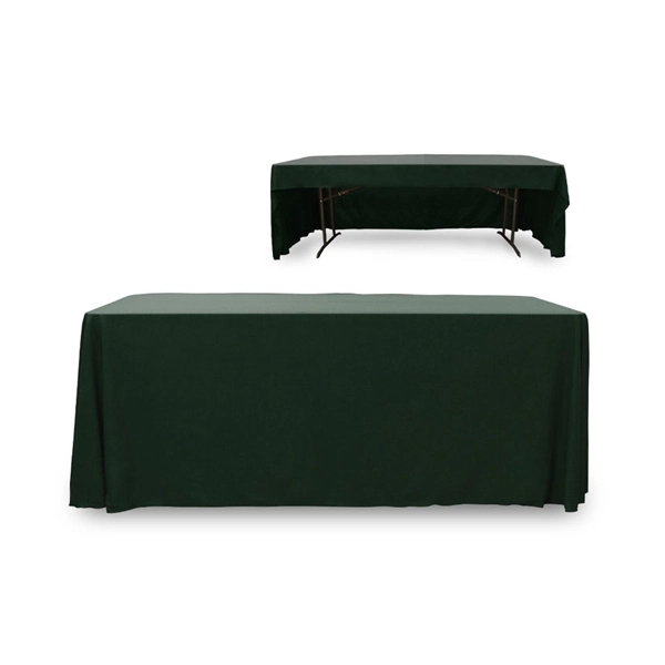 6 ft. 3 Sided PolyKnit™ Table Cover (Blank) - 6 ft. 3 Sided PolyKnit™ Table Cover (Blank) - Image 6 of 27