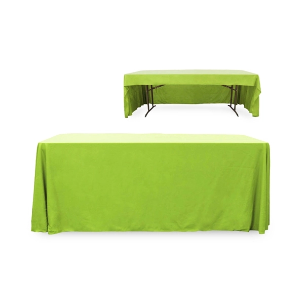 6 ft. 3 Sided PolyKnit™ Table Cover (Blank) - 6 ft. 3 Sided PolyKnit™ Table Cover (Blank) - Image 11 of 27
