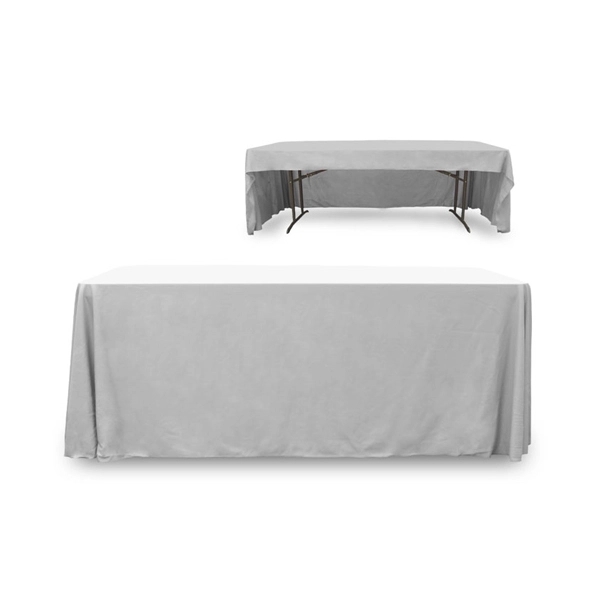 6 ft. 3 Sided PolyKnit™ Table Cover (Blank) - 6 ft. 3 Sided PolyKnit™ Table Cover (Blank) - Image 21 of 27