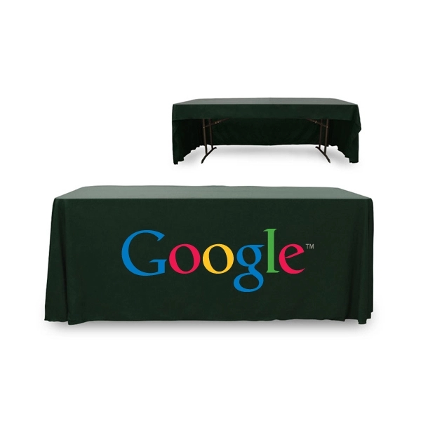 6 ft. 3 Sided PolyKnit™ Table Cover (Full Color Logo) - 6 ft. 3 Sided PolyKnit™ Table Cover (Full Color Logo) - Image 6 of 30