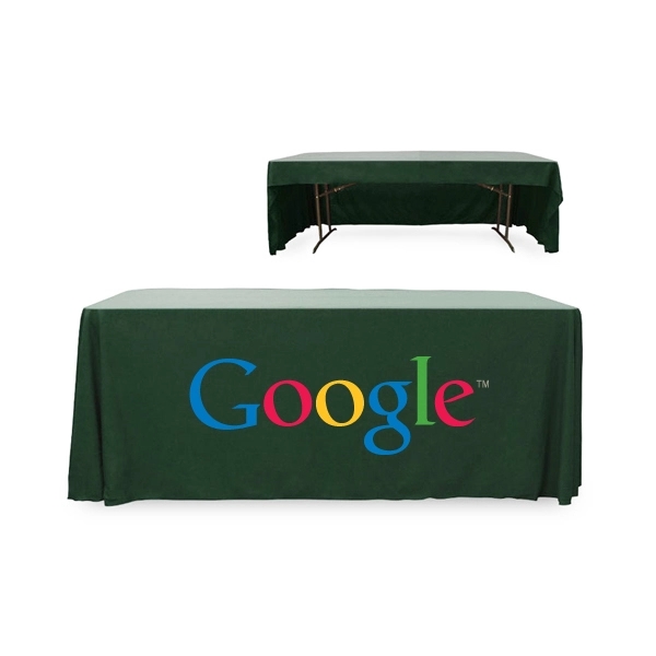 6 ft. 3 Sided PolyKnit™ Table Cover (Full Color Logo) - 6 ft. 3 Sided PolyKnit™ Table Cover (Full Color Logo) - Image 8 of 30