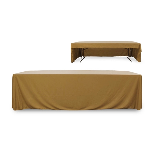 8 ft. 3 Sided PolyKnit™ Table Cover (Blank) - 8 ft. 3 Sided PolyKnit™ Table Cover (Blank) - Image 5 of 27