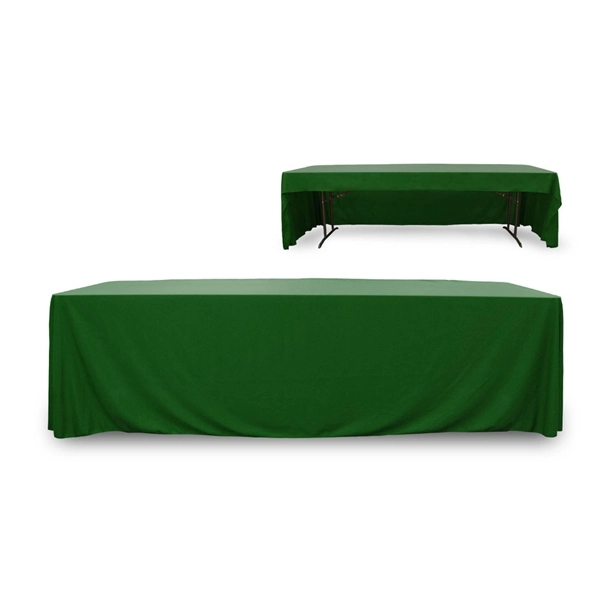 8 ft. 3 Sided PolyKnit™ Table Cover (Blank) - 8 ft. 3 Sided PolyKnit™ Table Cover (Blank) - Image 10 of 27