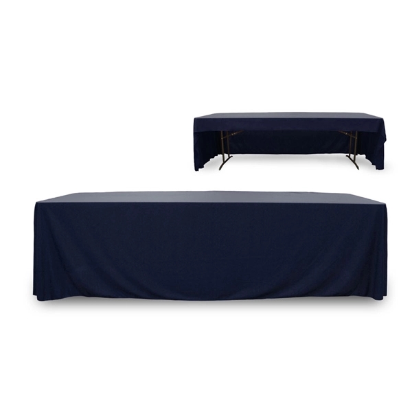 8 ft. 3 Sided PolyKnit™ Table Cover (Blank) - 8 ft. 3 Sided PolyKnit™ Table Cover (Blank) - Image 14 of 27
