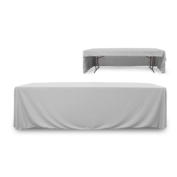 8 ft. 3 Sided PolyKnit™ Table Cover (Blank) - 8 ft. 3 Sided PolyKnit™ Table Cover (Blank) - Image 21 of 27