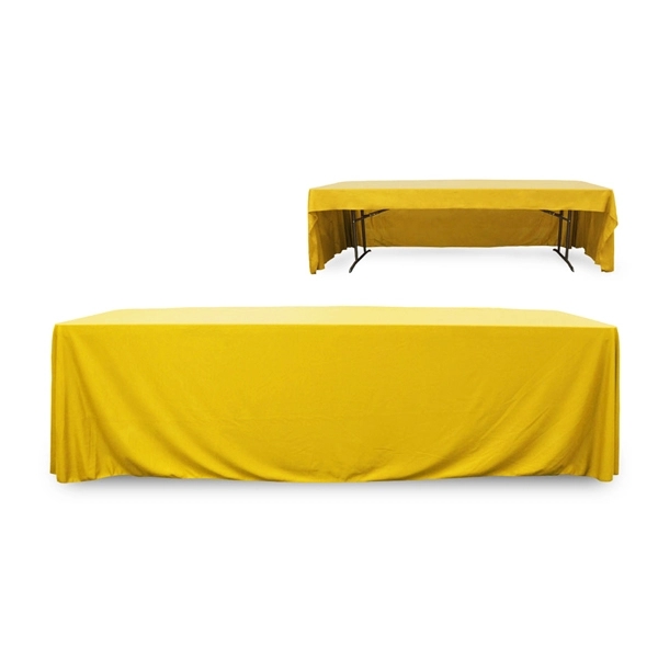 8 ft. 3 Sided PolyKnit™ Table Cover (Blank) - 8 ft. 3 Sided PolyKnit™ Table Cover (Blank) - Image 22 of 27