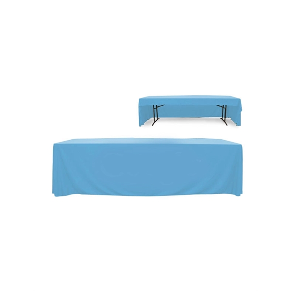 8 ft. 3 Sided PolyKnit™ Table Cover (Blank) - 8 ft. 3 Sided PolyKnit™ Table Cover (Blank) - Image 27 of 27