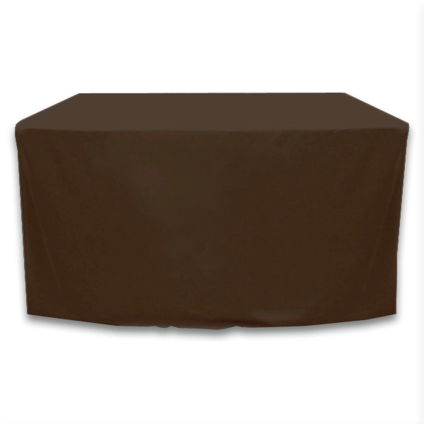 4 ft. x 24 in. Fitted PolyKnit™ Table Cover (Blank) - 4 ft. x 24 in. Fitted PolyKnit™ Table Cover (Blank) - Image 4 of 27