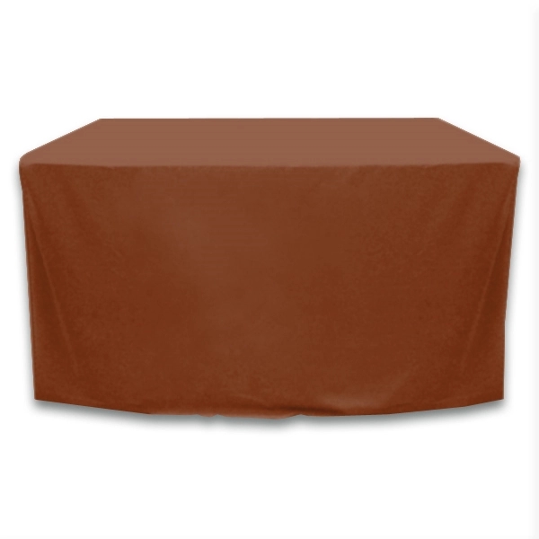 4 ft. x 24 in. Fitted PolyKnit™ Table Cover (Blank) - 4 ft. x 24 in. Fitted PolyKnit™ Table Cover (Blank) - Image 5 of 27