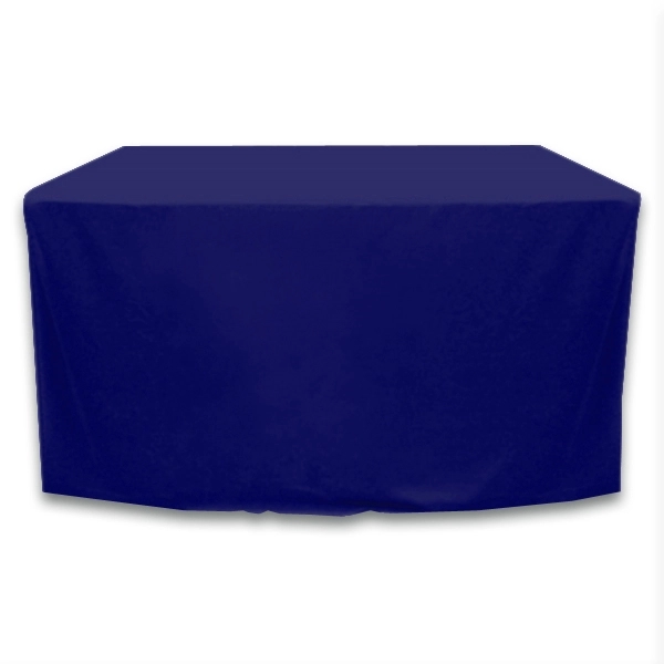 4 ft. x 24 in. Fitted PolyKnit™ Table Cover (Blank) - 4 ft. x 24 in. Fitted PolyKnit™ Table Cover (Blank) - Image 16 of 27