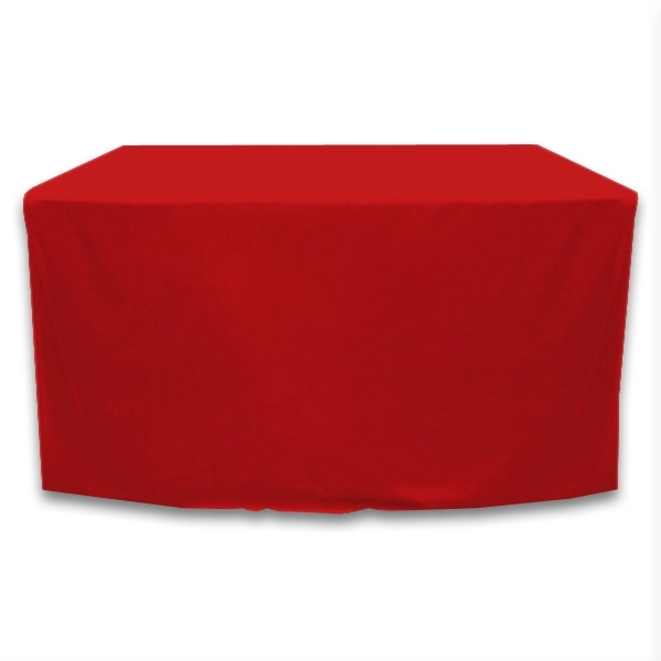 4 ft. x 24 in. Fitted PolyKnit™ Table Cover (Blank) - 4 ft. x 24 in. Fitted PolyKnit™ Table Cover (Blank) - Image 19 of 27