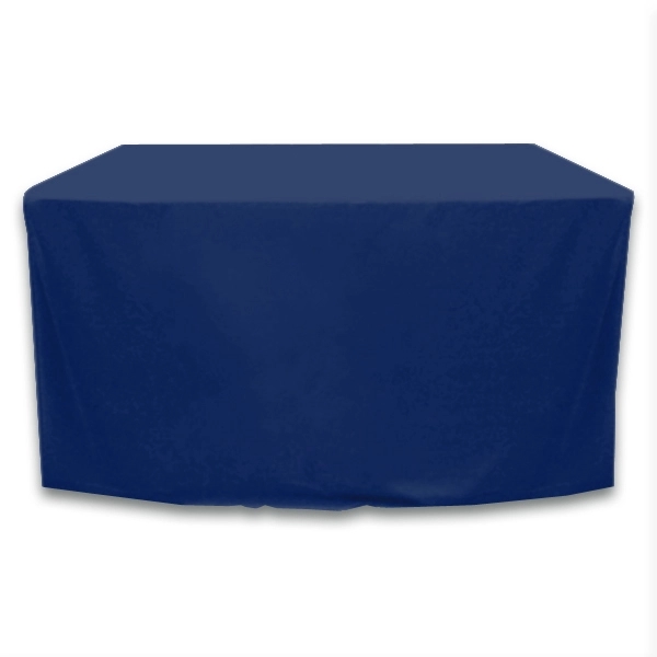 4 ft. x 24 in. Fitted PolyKnit™ Table Cover (Blank) - 4 ft. x 24 in. Fitted PolyKnit™ Table Cover (Blank) - Image 20 of 27